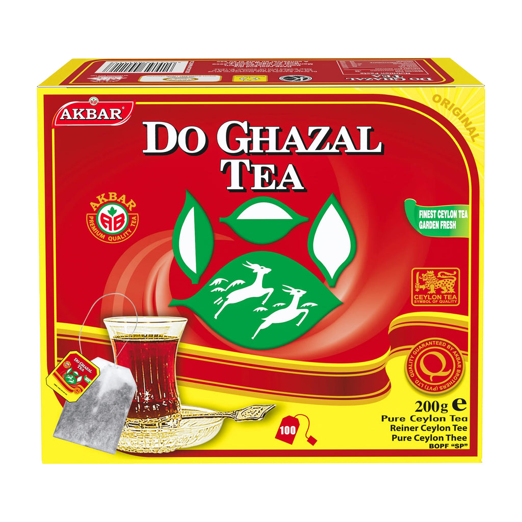 DG Black 100 x 2g Tea Bags
