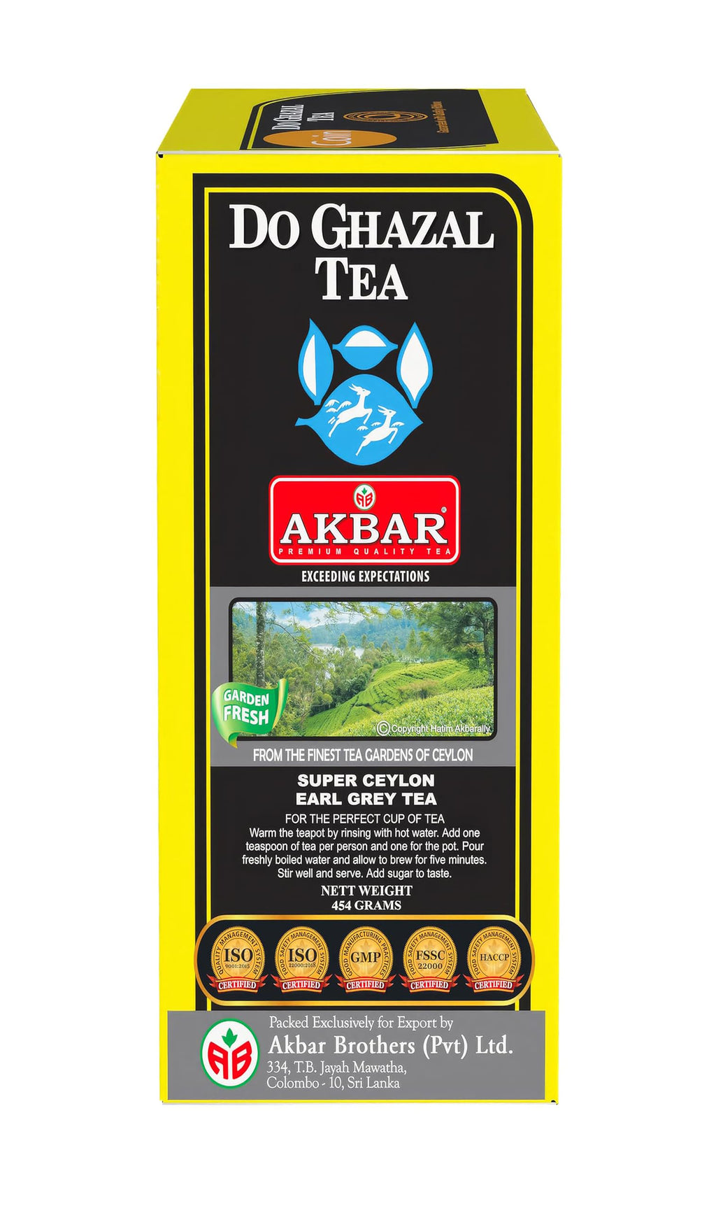 DoGhazal Earl Grey Tea - 16oz (454g) Loose Leaf Box product image 5