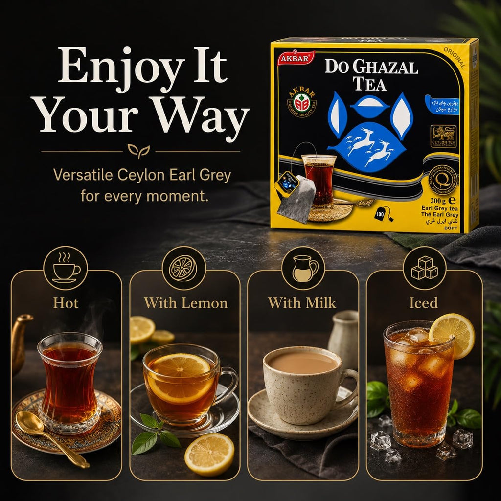 DoGhazal Earl Grey Tea - 100 x 2g Tea Bags product image 7