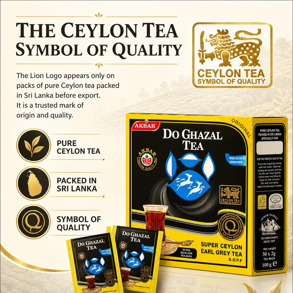 DoGhazal Earl Grey Tea - 50 x 2g Individually Wrapped Tea Bags product image 17