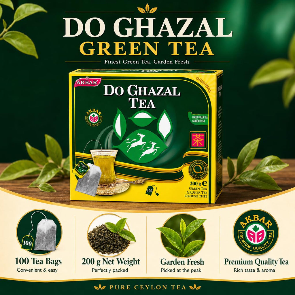 DoGhazal Green Tea - 100 x 2g Tea Bags product image 7