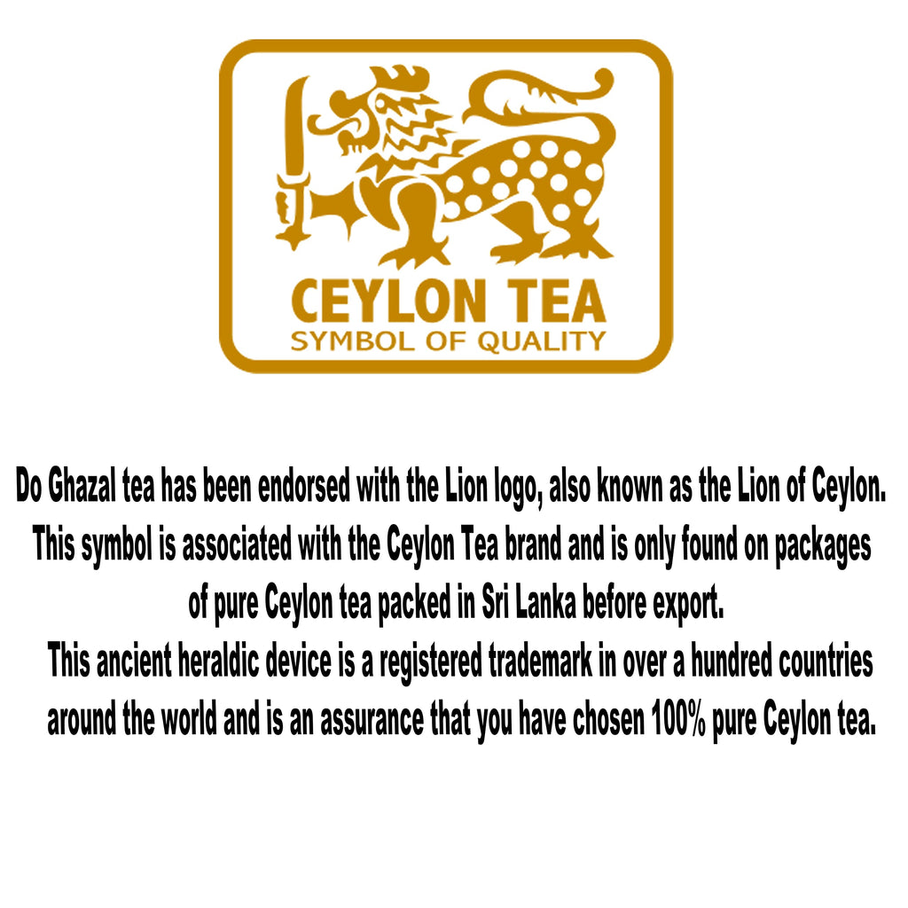 DoGhazal Ceylon Black Tea - 14.1oz (400g) Loose Leaf Tin product image 11