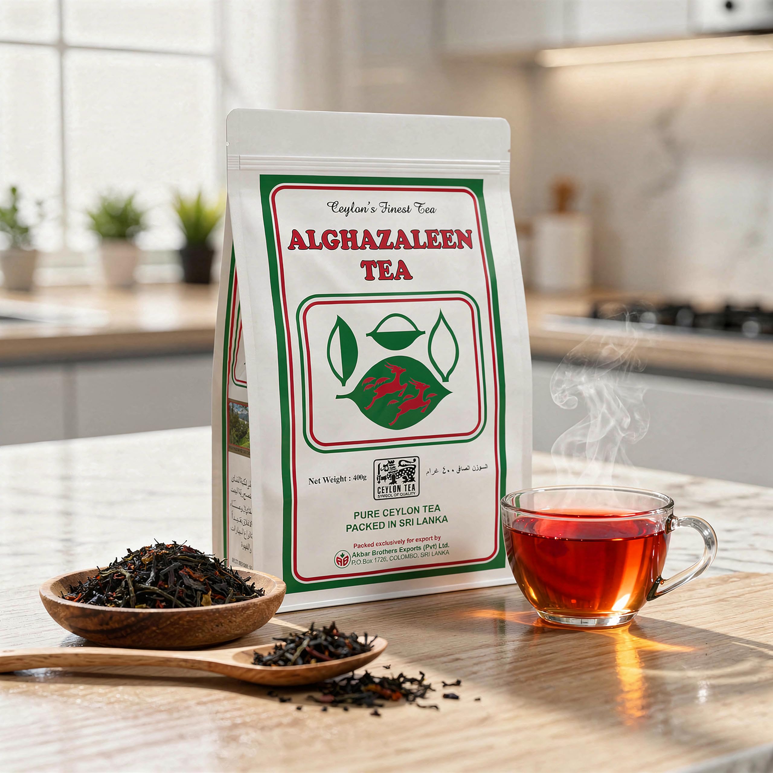 Alghazaleen White Collection Black Tea - 14oz (400g) Loose Leaf Bag product image 9