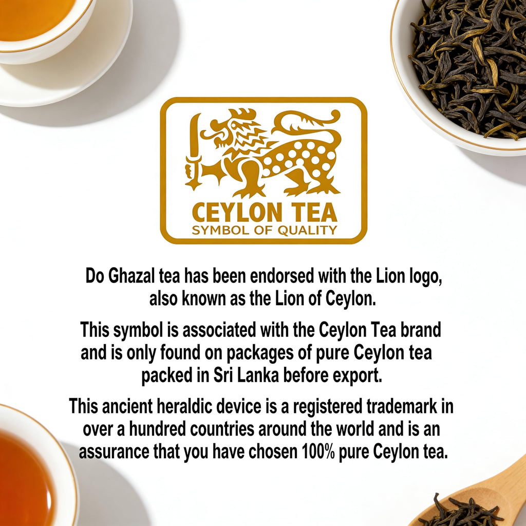 DoGhazal Ceylon Black Tea - 16oz (454g) Loose Leaf Box product image 11