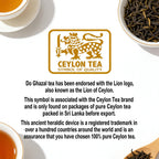 DoGhazal Ceylon Black Tea - 16oz (454g) Loose Leaf Box product image 11