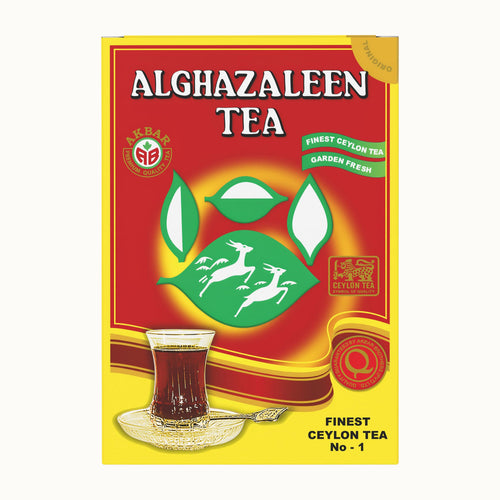 Alghazaleen Ceylon Black Tea, loose leaf 454g box — front