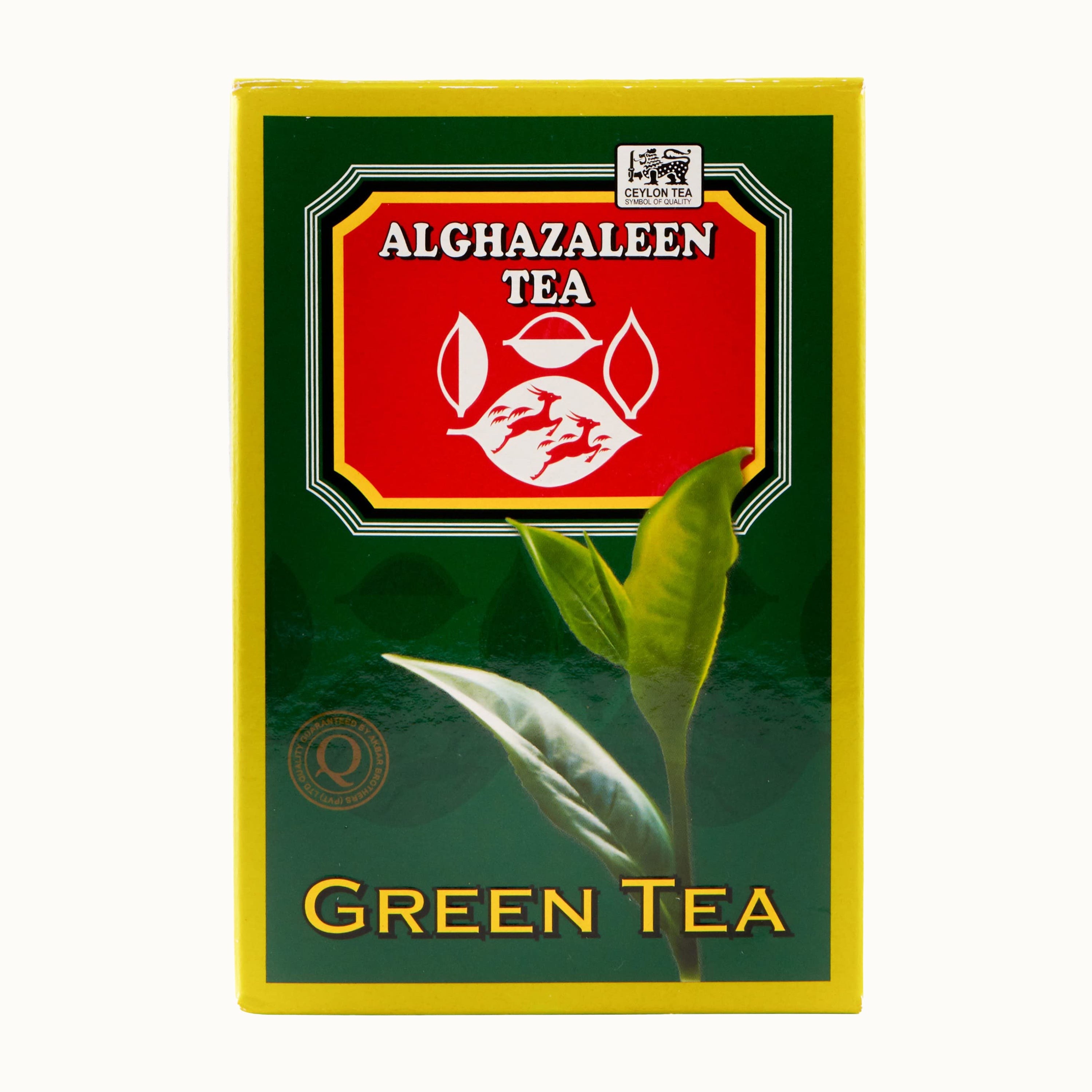 Alghazaleen Green Tea, loose leaf 250g box — front