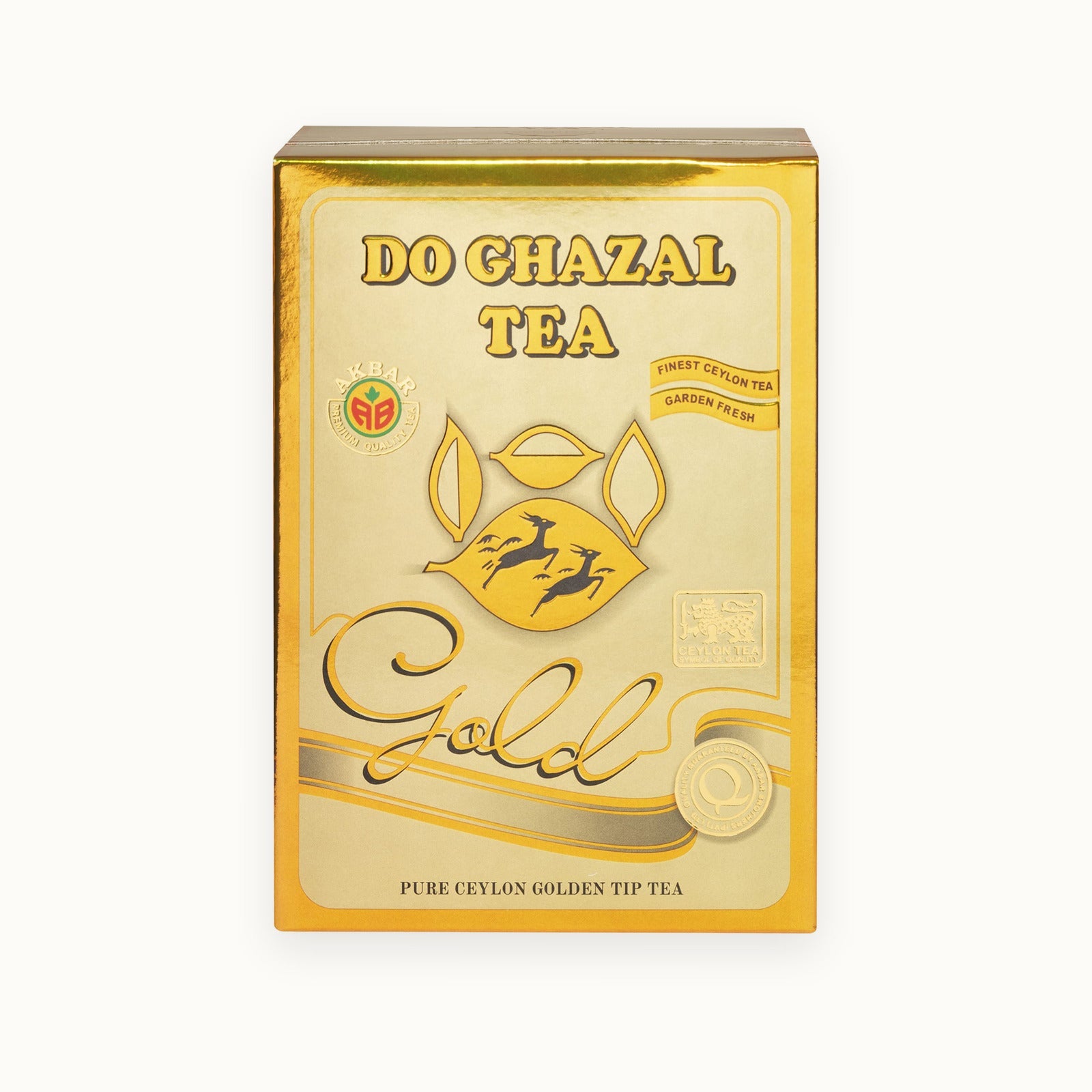 Do Ghazal Golden Tips, loose leaf 500g — box front